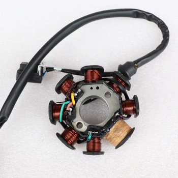 8-ritė 5-wire AC atleistas Magnetų Statoriaus (I tipo tvirtinimo skylių) už Motociklo CG125 (156FMI 157FMI), CG150 (162FMJ)