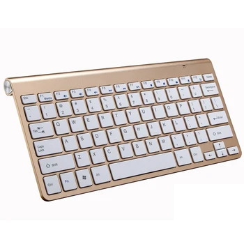 Naujas Atvykimo Mini Nešiojamieji Pelė, Klaviatūra Nustatyta Combo 2.4 G Slim Multimedia Kompiuteris, Wireless Keyboard