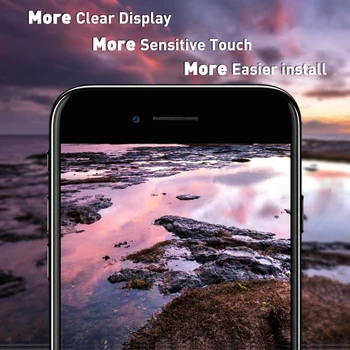 10 vnt. /Daug LCD Ekranas iPhone 6 7 8 6S Plus X Touch Screen+3D Touch ID iPhone 4 4S 5 5S 5C SE LCD Nėra Negyvų Pikselių