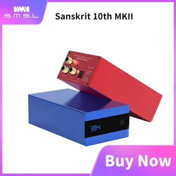 SMSL Sanskrito 10 MKII AK4493 32Bit/768KHZ DSD512 High-End VPK Dekoderis HiFi Audio DAC USB