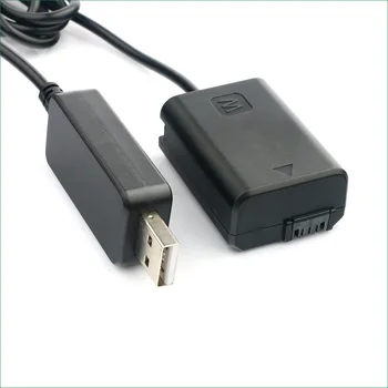 NP FW50 AC PW20 Manekeno Baterija&DC Maitinimo Banko USB Kabelį, Sony A6300 A6500 A5000 A5100 A7SII NEX 6 5R 5T 5N 3N C3 C5 F3