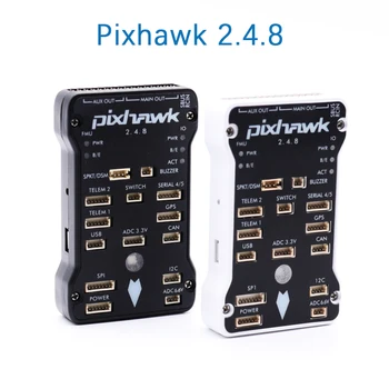 Pixhawk 2.4.8 PX4 PIX 32 Bitų Skrydžio duomenų Valdytojas+M8N GPS+ 433/915Mhz 100/500mw Radijo Telemetrijos+Saugos Jungiklis+garsinis signalas+rgb+I2C+ 4G SD