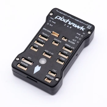 Pixhawk 2.4.8 PX4 PIX 32 Bitų Skrydžio duomenų Valdytojas+M8N GPS+ 433/915Mhz 100/500mw Radijo Telemetrijos+Saugos Jungiklis+garsinis signalas+rgb+I2C+ 4G SD