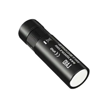 MINI Žibintuvėlis, NITECORE LA10 CREE XP-G2 S3 LED black max.135 liumenų 3 Ryškumo lygius AA baterijos žibintuvėlis EDC-savigynos šviesos