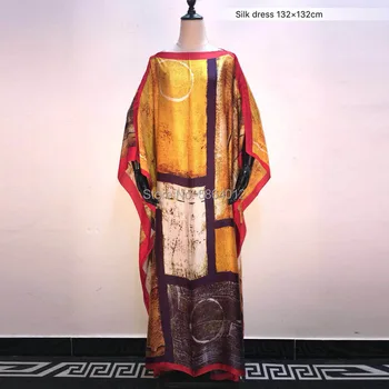 Mados spausdinti Malaizija Kaftan ilgos suknelės Rungtynės šalikas Dashiki Šikšnosparnių rankovėmis Afrikos moterų Boubou maxi suknelės Afrikos suknelės