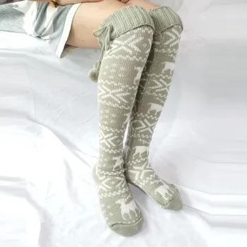 Kalėdų 2020 m. Moteris SocksFashion Ponios Medvilnės Viduryje Vamzdis, Puskojinės, Kojinės, Blauzdos Kojinės Naujo Dizaino Patogus Calcetines носки