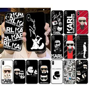 Lagerfeld Prekės dizaineris KARLs Telefono dėklas skirtas iPhone 11 Pro XS MAX 12 MINI XR X